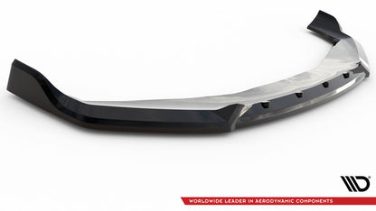 Frontlippe V.2 passend für BMW 7 M-Paket / M760e / i7 M-Paket G70 schwarz Hochglanz