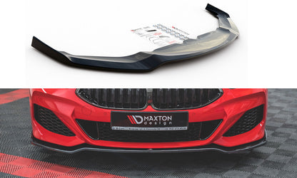 Frontlippe V.2 passend für BMW 8 Coupe G15 / 8 Gran Coupe M Paket G16 schwarz Hochglanz