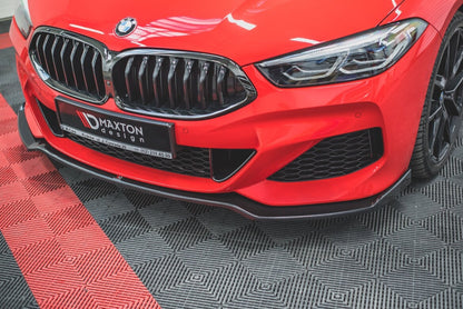 Frontlippe V.2 passend für BMW 8 Coupe G15 / 8 Gran Coupe M Paket G16 schwarz Hochglanz