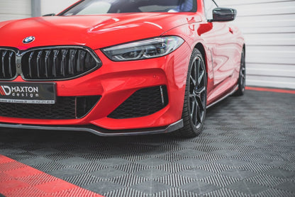 Frontlippe V.2 passend für BMW 8 Coupe G15 / 8 Gran Coupe M Paket G16 schwarz Hochglanz