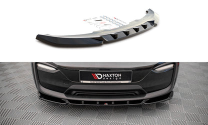 Frontlippe V.2 passend für BMW i3 S Mk1 FL schwarz Hochglanz