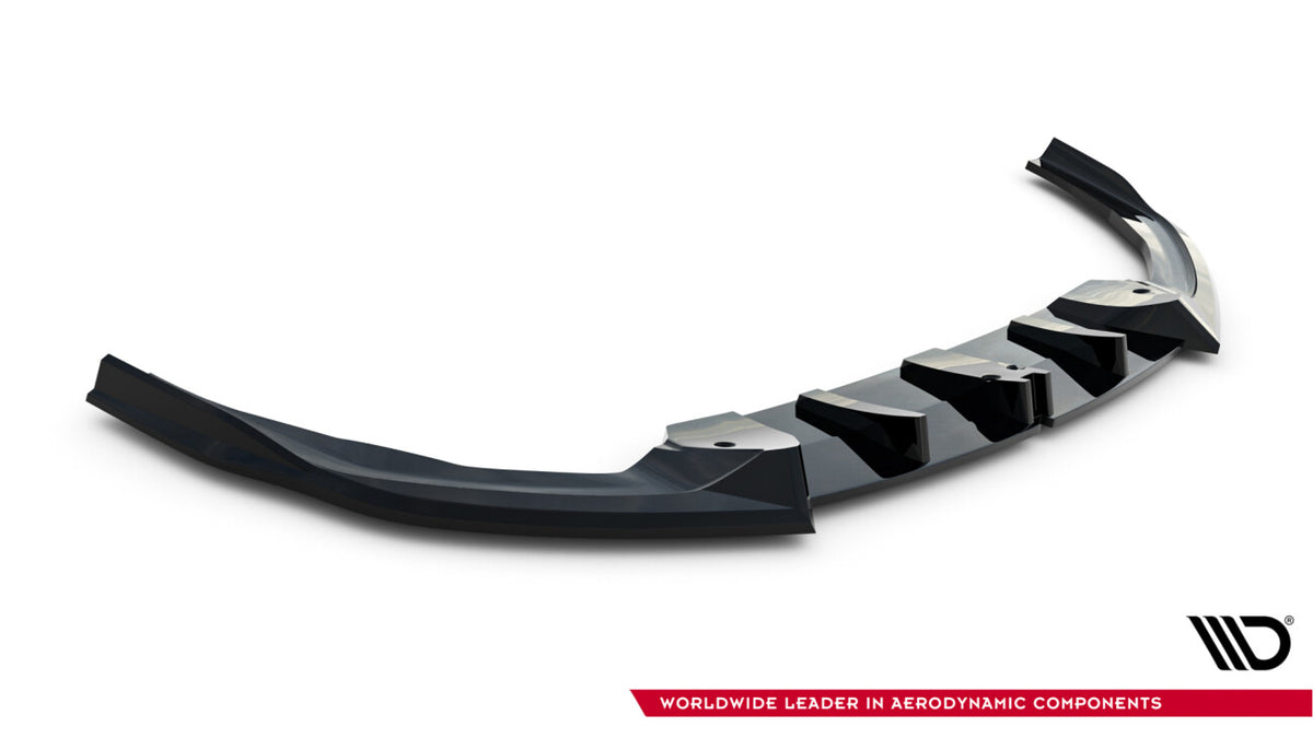 Frontlippe V.2 passend für BMW M135i M Performance F70 schwarz Hochglanz