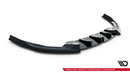 Frontlippe V.2 passend für BMW M135i M Performance F70 schwarz Hochglanz