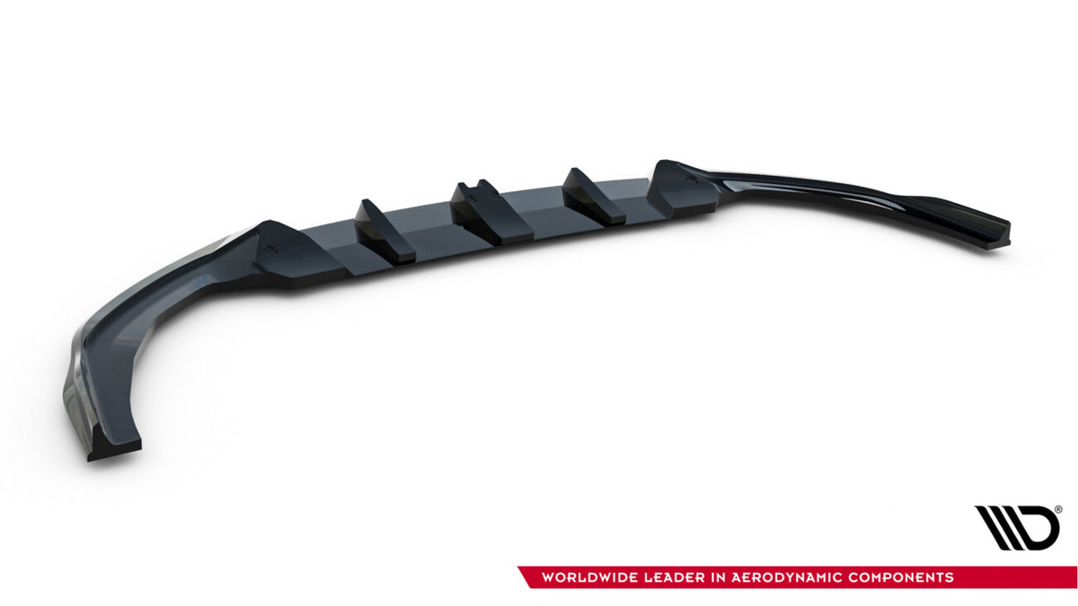 Frontlippe V.2 passend für BMW M135i M Performance F70 schwarz Hochglanz