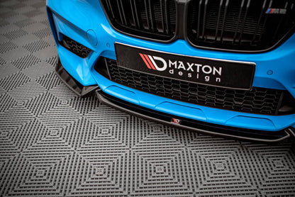 Frontlippe V.2 passend für BMW M2 Competition F87 schwarz Hochglanz