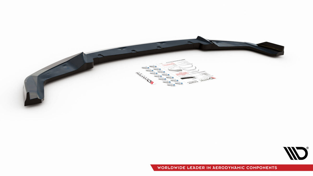Frontlippe V.2 passend für BMW M2 Competition F87 schwarz Hochglanz