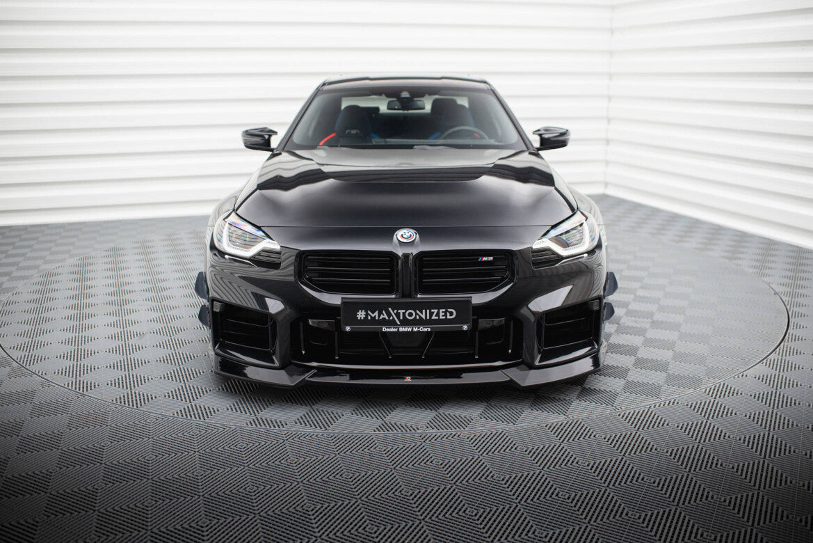 Frontlippe V.2 passend für BMW M2 G87 schwarz Hochglanz