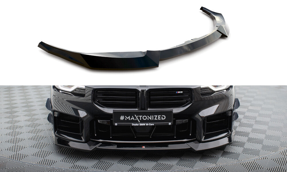 Frontlippe V.2 passend für BMW M2 G87 schwarz Hochglanz