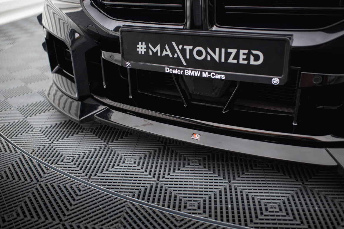 Frontlippe V.2 passend für BMW M2 G87 schwarz Hochglanz