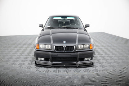 Frontlippe V.2 passend für BMW M3 / 3 M-Paket E36 Coupe schwarz Hochglanz