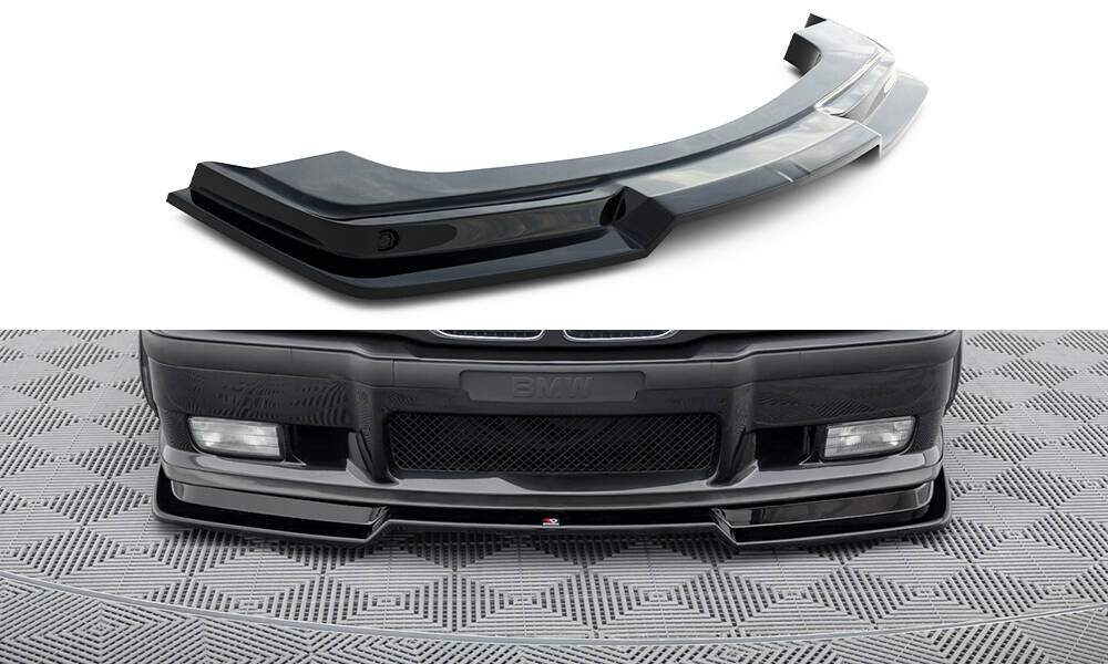 Frontlippe V.2 passend für BMW M3 / 3 M-Paket E36 Coupe schwarz Hochglanz