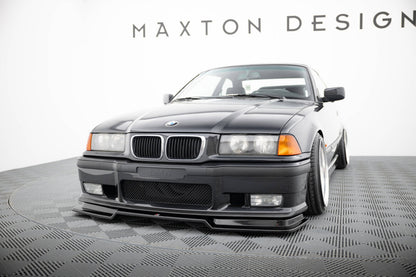 Frontlippe V.2 passend für BMW M3 / 3 M-Paket E36 Coupe schwarz Hochglanz