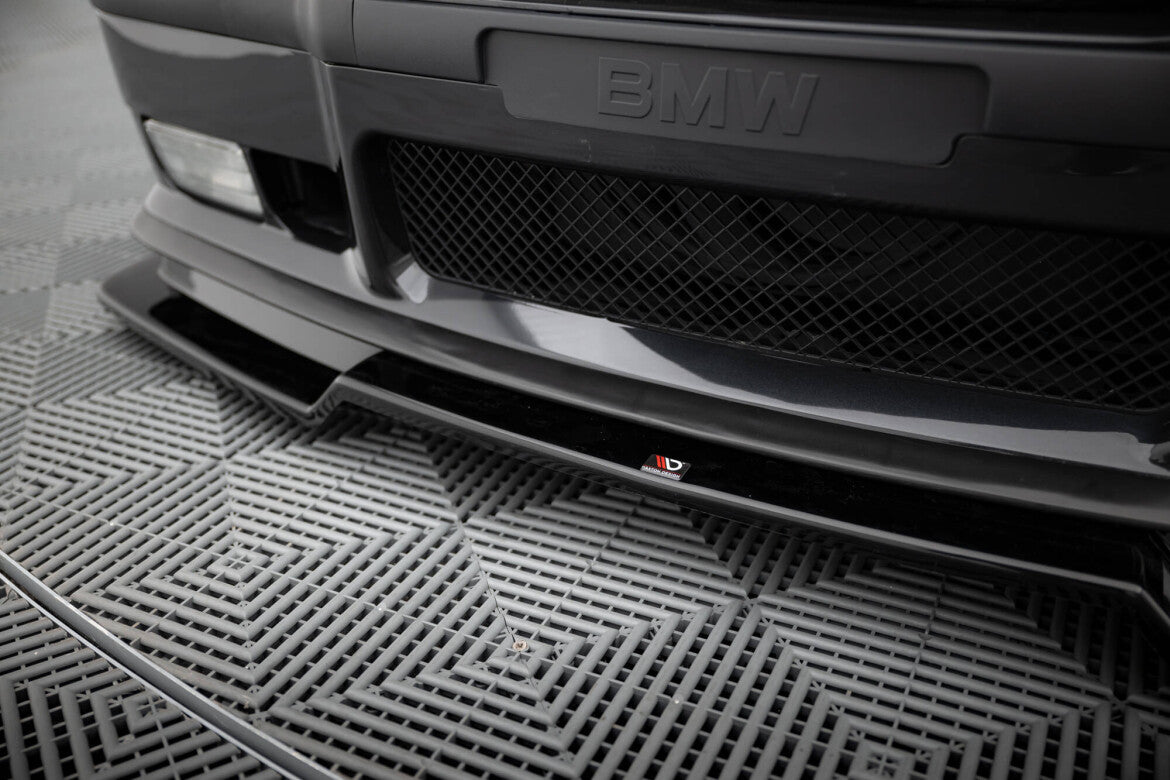 Frontlippe V.2 passend für BMW M3 / 3 M-Paket E36 Coupe schwarz Hochglanz