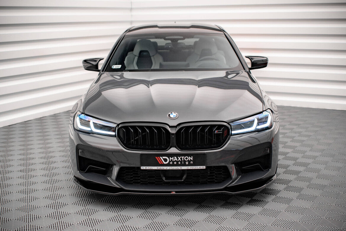 Frontlippe V.2 passend für BMW M5 F90 FL schwarz Hochglanz