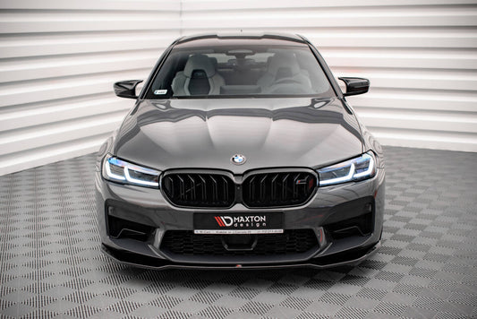 Frontlippe V.2 passend für BMW M5 F90 FL schwarz Hochglanz