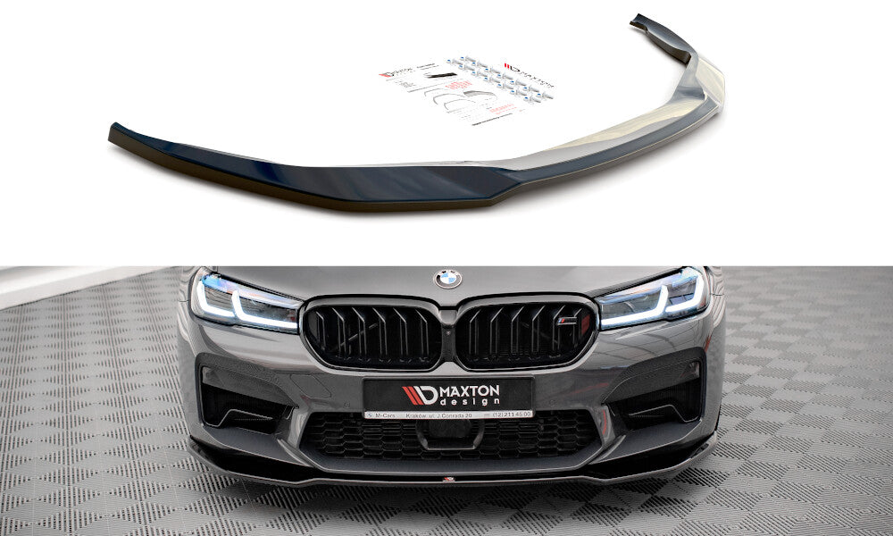 Frontlippe V.2 passend für BMW M5 F90 FL schwarz Hochglanz