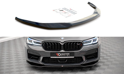 Frontlippe V.2 passend für BMW M5 F90 FL schwarz Hochglanz