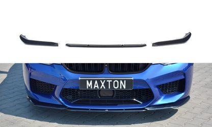 Frontlippe V.2 passend für BMW M5 F90 schwarz Hochglanz