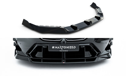 Frontlippe V.2 passend für BMW M5 Limousine / Touring G90 schwarz Hochglanz