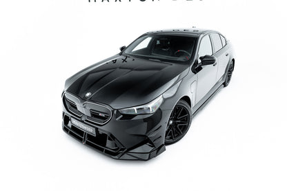 Frontlippe V.2 passend für BMW M5 Limousine / Touring G90 schwarz Hochglanz
