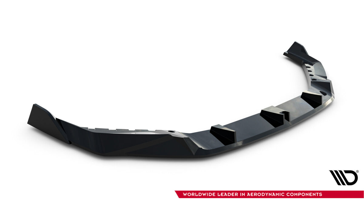 Frontlippe V.2 passend für BMW M5 Limousine / Touring G90 schwarz Hochglanz