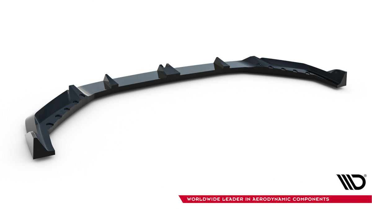 Frontlippe V.2 passend für BMW M5 Limousine / Touring G90 schwarz Hochglanz
