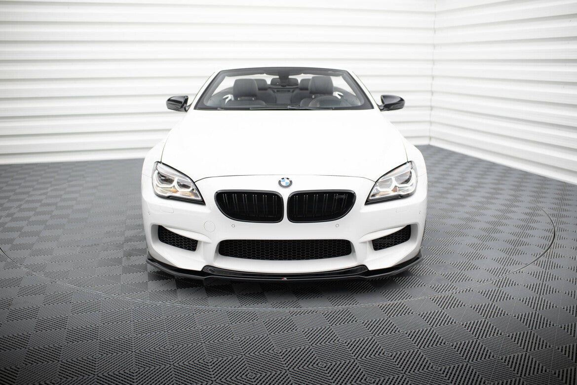 Frontlippe V.2 passend für BMW M6 Gran Coupe / Coupe / Cabriolet F06 / F13 / F12 schwarz Hochglanz
