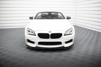 Frontlippe V.2 passend für BMW M6 Gran Coupe / Coupe / Cabriolet F06 / F13 / F12 schwarz Hochglanz