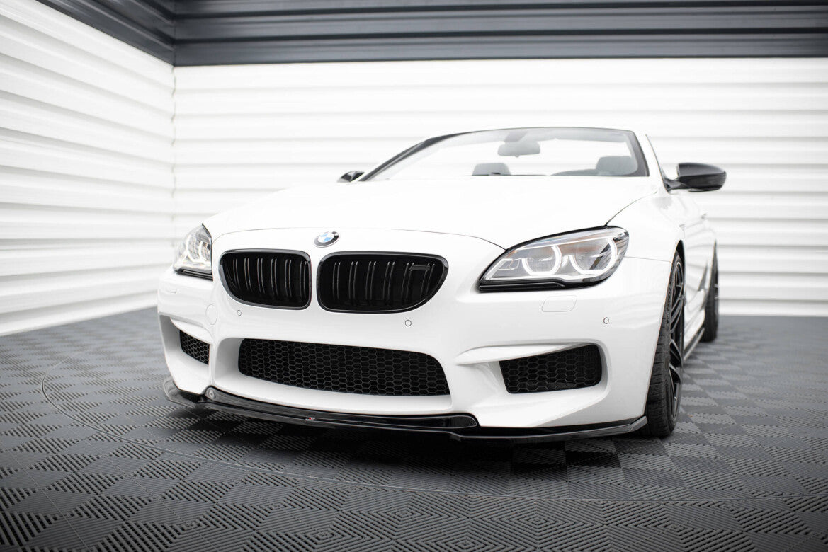 Frontlippe V.2 passend für BMW M6 Gran Coupe / Coupe / Cabriolet F06 / F13 / F12 schwarz Hochglanz