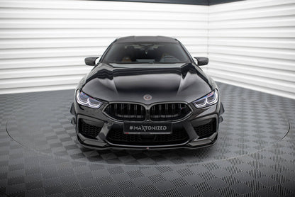 Frontlippe V.2 passend für BMW M8 Gran Coupe F93 / Coupe F92 schwarz Hochglanz