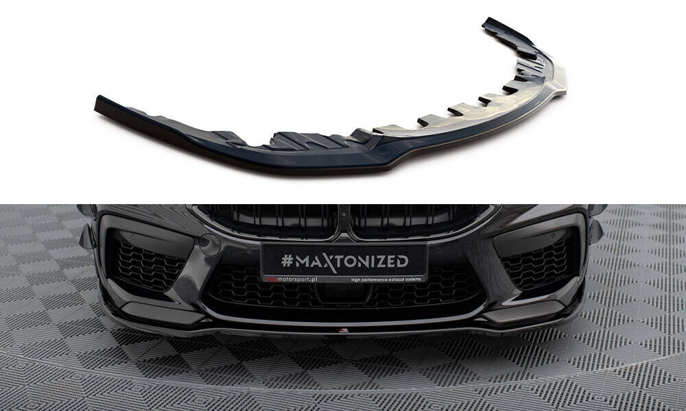 Frontlippe V.2 passend für BMW M8 Gran Coupe F93 / Coupe F92 schwarz Hochglanz