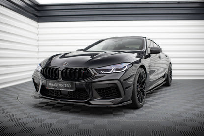 Frontlippe V.2 passend für BMW M8 Gran Coupe F93 / Coupe F92 schwarz Hochglanz