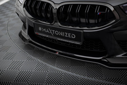 Frontlippe V.2 passend für BMW M8 Gran Coupe F93 / Coupe F92 schwarz Hochglanz