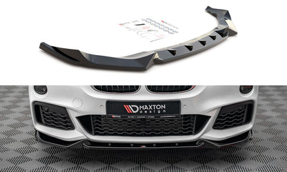 Frontlippe V.2 passend für BMW X1 M-Paket F48 schwarz Hochglanz