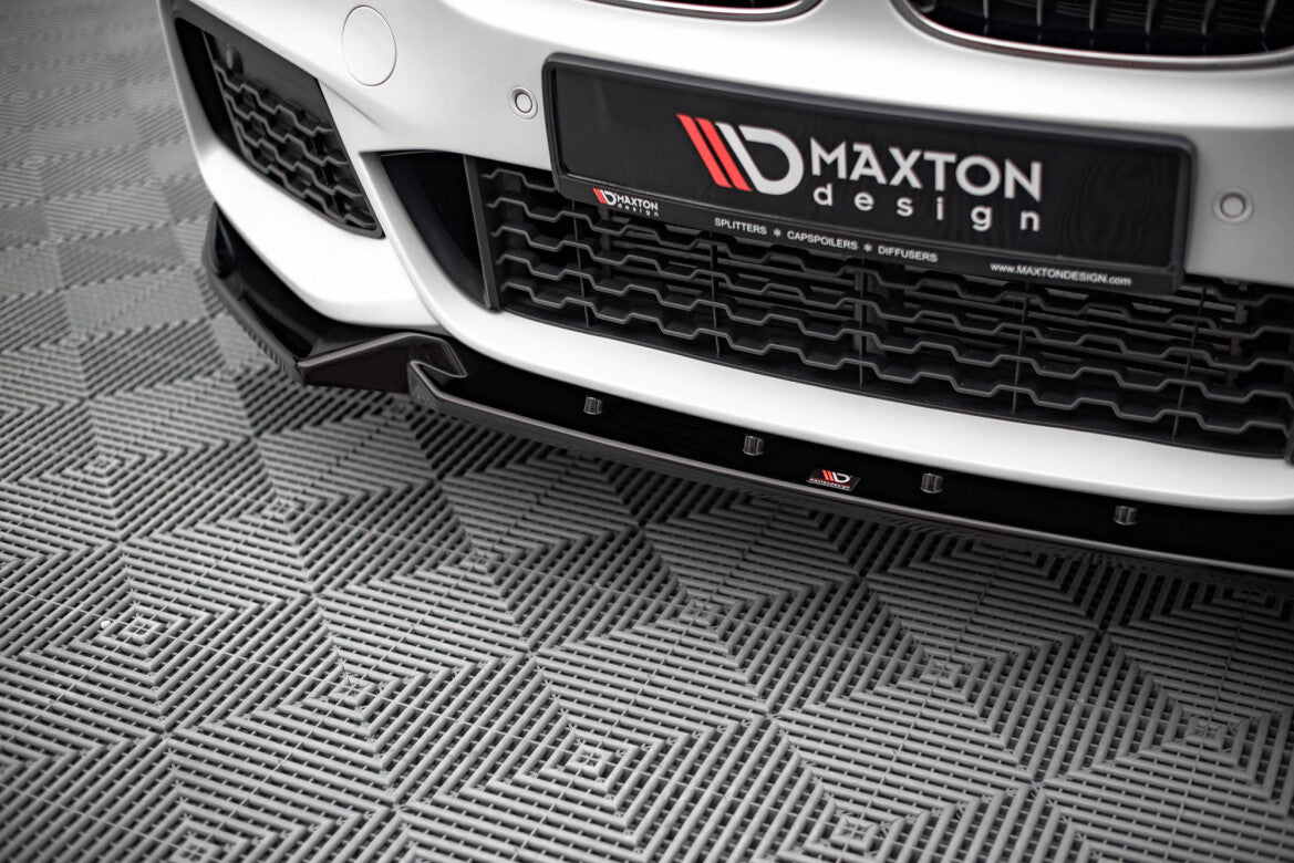 Frontlippe V.2 passend für BMW X1 M-Paket F48 schwarz Hochglanz