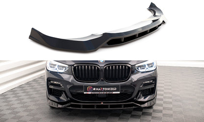 Frontlippe V.2 passend für BMW X3 M40d / M40i / M-Paket G01 schwarz Hochglanz