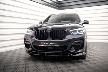 Frontlippe V.2 passend für BMW X3 M40d / M40i / M-Paket G01 schwarz Hochglanz