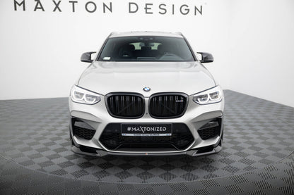 Frontlippe V.2 passend für BMW X4 M F98 schwarz Hochglanz