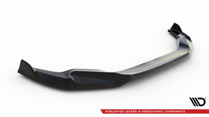 Frontlippe V.2 passend für BMW X4 M F98 schwarz Hochglanz