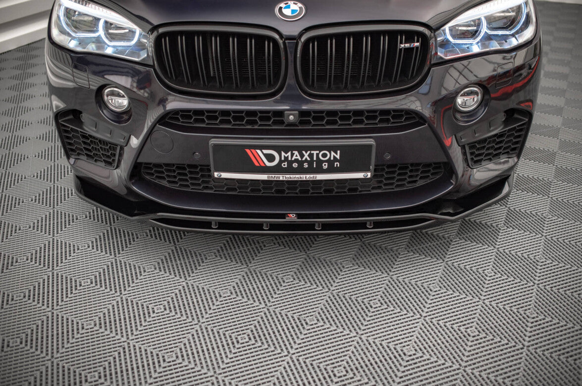 Frontlippe V.2 passend für BMW X5 M F85 / X6 M F86 schwarz Hochglanz