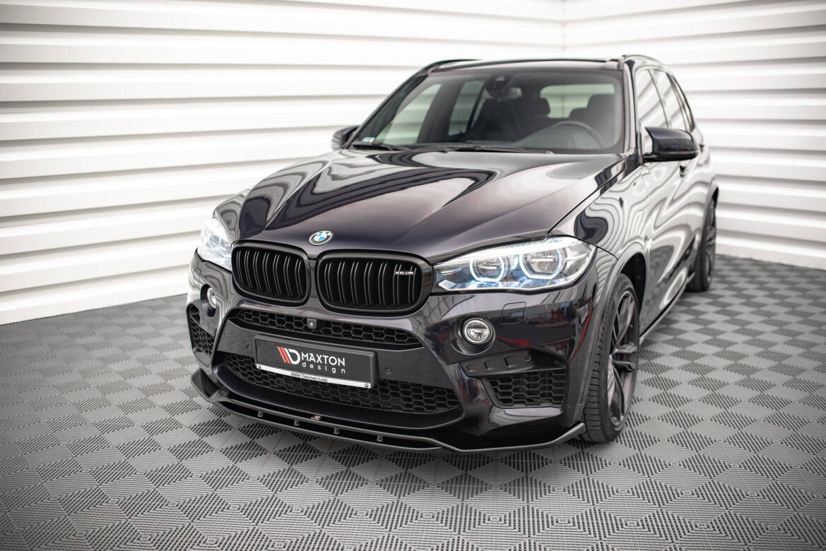 Frontlippe V.2 passend für BMW X5 M F85 / X6 M F86 schwarz Hochglanz