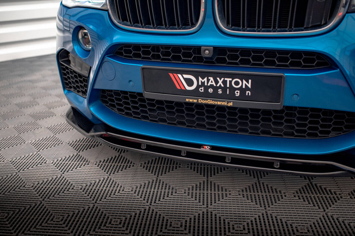 Frontlippe V.2 passend für BMW X5 M F85 / X6 M F86 schwarz Hochglanz