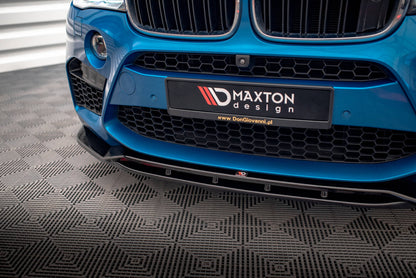 Frontlippe V.2 passend für BMW X5 M F85 / X6 M F86 schwarz Hochglanz