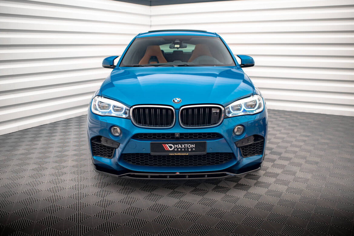 Frontlippe V.2 passend für BMW X5 M F85 / X6 M F86 schwarz Hochglanz