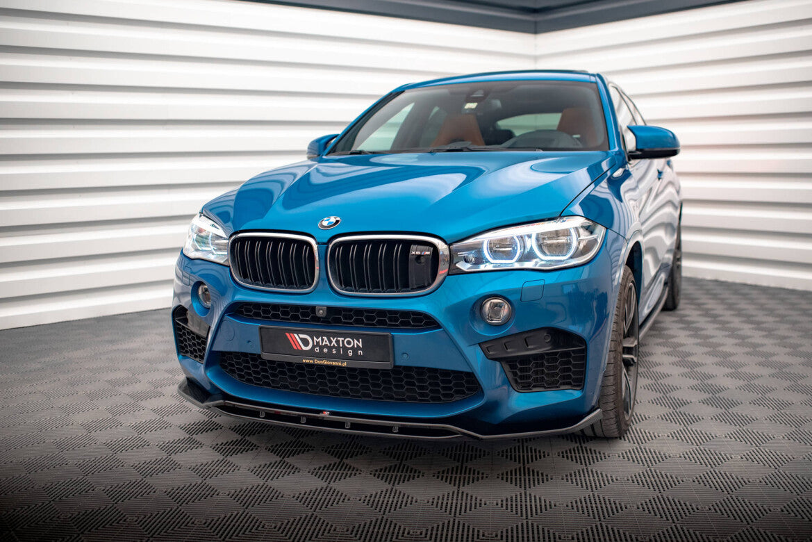 Frontlippe V.2 passend für BMW X5 M F85 / X6 M F86 schwarz Hochglanz