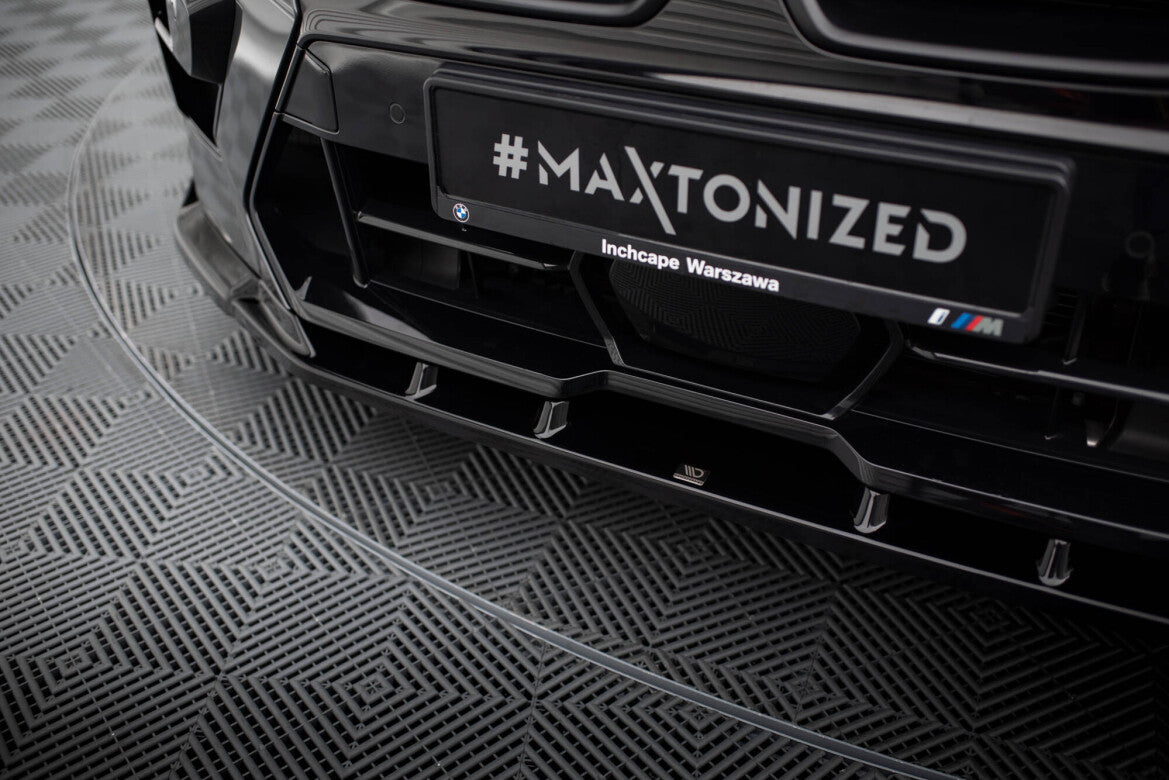 Frontlippe V.2 passend für BMW X5 M F95 FL schwarz Hochglanz