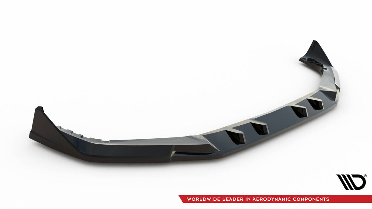 Frontlippe V.2 passend für BMW X5 M F95 FL schwarz Hochglanz