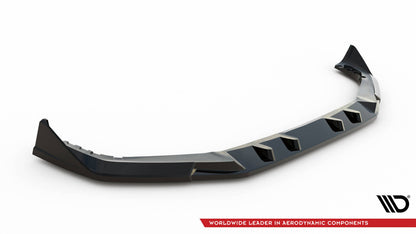 Frontlippe V.2 passend für BMW X5 M F95 FL schwarz Hochglanz