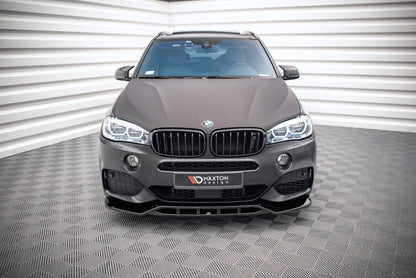 Frontlippe V.2 passend für BMW X5 M-Paket F15 schwarz Hochglanz