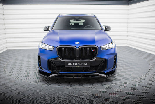 Frontlippe V.2 passend für BMW X5 M-Paket G05 FL schwarz Hochglanz